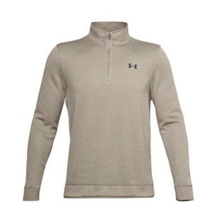 NWT UNDER ARMOUR Storm Sweater Golf 1/4 Zip Fleece Jumper Water Repellent Mens S